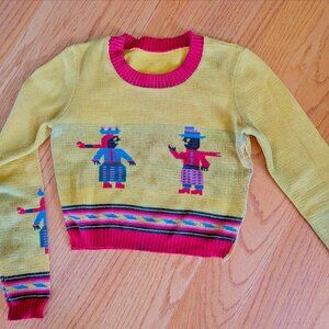 Vintage '60's Betsy Johnson Peruvian Theme Sweater
